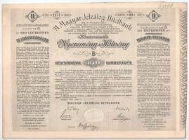 Budapest 1906. "A Magyar Jelzálog-Hitelbank Nyeremény-Kötvénye" "A" (2x) és &quo...