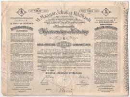 1906. Budapest "A Magyar Jelzálog-Hitelbank Nyeremény-Kötvénye" "A" (2x) és &quo...