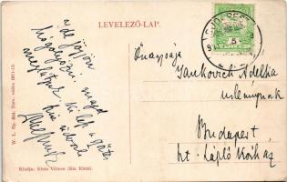 1911 Gyoma (Gyomaendrőd), látkép. W.L. Bp. 824. 1911-13. Klein Vilmos (Kis Klein) kiadása