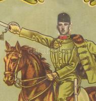 cca 1934 "Katonai szolgálati időm emlékére", Horthy Miklós kormányzó arcképével, angyalos-...