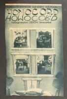 Reklámrajongói gyűjtemény. Albumba ragasztva 1919-1945 közötti újságokból kivágott szignós reklámok,...
