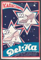 Reklámrajongói gyűjtemény. Albumba ragasztva 1919-1945 közötti újságokból kivágott szignós reklámok,...