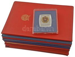 Vegyes 14db-os kitüntetés adományozói és emléklap tétel, egy kivételével a szocialista időszakból + ...