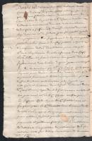 1751-1793 3 db francia nyelvű szignettás okmány. Laseille, Montpelliers, Minute. Több oldalas