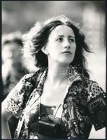 1974 Tóth István Gábor békéscsabai fotóművész pecsétjével jelzett, vintage fotóművészeti alkotás, ezüst zselatinos fotópapíron, a kép a néhai Népművelési Intézet által, Szekszárdon megrendezett központi fotós alkotótelep (eredeti fotókat tartalmazó) albumából származik, 24x18 cm