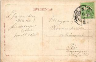 1912 Liptószentmiklós, Liptovsky Mikulas; Úri utca, Lerchenfeld Gyula üzlete. W.L. Bp. 2514. 1910-13...