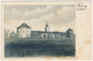 Bozók, Bzovík (Korpona, Krupina); vár. Neumann kiadása / castle (fl)