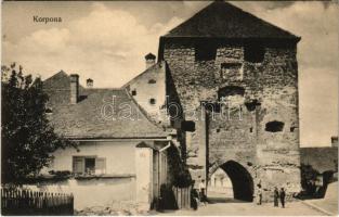 Korpona, Krupina; Régi várkapu. Dietrich József felvétele / old castle gate (EK)