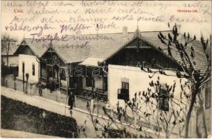 1908 Csízfürdő, Kúpele Cíz; Hermina lak. Kohn Adolf kiadása / villa