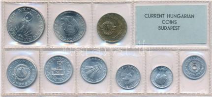 1977. 2f-10Ft (9xklf) érmés forgalmi sor fóliatokban T:UNC kis patina Adamo FO10