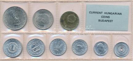 1979. 2f-10Ft (9xklf) érmés forgalmi sor fóliatokban T:UNC kis patina Adamo FO12