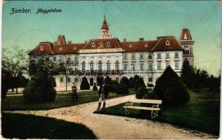 1913 Zombor, Sombor; Megyeháza. Lugumerszky P. Szvetozár kiadása / county hall (EB)