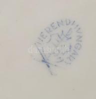 Herendi Viktória mintás cigarettatartó, kopással, jelzéssel, m: 7,5 cm