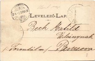 1900 Rimabánya, Rimavská Bana; Lintner Géza kiadása (Rb)