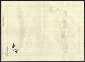 1930 Meghívó Horthy Miklós kormányzó arcképének leleplezésére és a festmény átadására a Budapesti Üg...