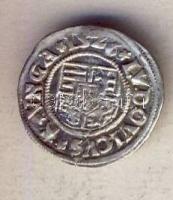 II.Lajos 1526. Denár Ag T:2-