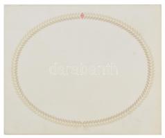 1967 Renault 16 autóreklámos újévi üdvözlőlap, kihajtható, kép mérete: 48x19,5 cm