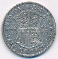 Nagy-Britannia 1931. 1/2C Ag "V. György" T:VF Great Britain 1931. 1/2 Crown Ag "Georg...
