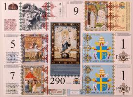 Temesvár ~1850-1880. 18xklf német nyelvű kövezetvámjegy (Pflastergeld) 4kr, 8kr, 10kr, 13kr és 14kr ...