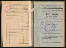 1939 Magánalkalmazottak Biztosító Intézete (Ferenc József Pénztár) vénykönyv