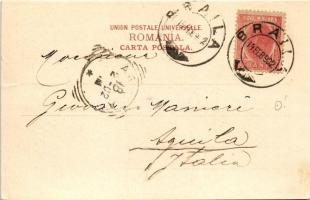 1902 Braila, Strada Galati (tear)