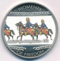 Libéria 2004. 10$ Cu-Ni "A szabadság pillanatai - Rákóczi-szabadságharc" T:UNC (eredetileg PP) fo.  Libéria 2004. 10 Dollars Cu-Ni "Moments of freedom - Rákóczi's war of independence" C:UNC (originally PP) spotted