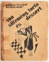 Bánokszentgyörgyi Dr. Szekeres Józsefné: Milyen tésztát készítsünk? 100 sütemény, torta és dessert. Bp., én., Cserépfalvi, 94 p. Papírkötés, az elülső borító eredeti, a hátsó borítót pótolták, az első 3 lap javított, az utolsó lap sérült.