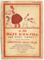 Bánffyhunyadi Hunyady Erzsébet: A jó házi könyve VI. füzet: Szárnyasok, vadak, halak. Bp., én., Singer és Wolfner, 31 p. Ötödik kiadás. Kiadói papírkötés, kissé szakadozott, kissé foltos borítóval, kissé sérült gerinccel.
