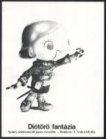 cca 1979 ,,Diótörő fantázia" című japán mesefilm, 3 db produkciós filmfotó nyomdatechnikával so...
