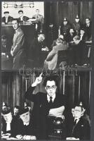 cca 1972 ,,Üllő vagy kalapács" című bolgár - német - szovjet film jelenetei és szereplői, 6 db ...