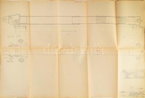 1936-1937 Dr. Feimer László (1896-1954) hadiműszaki törzskari alezredes, hídtervező mérnök "K&q...