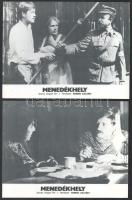 cca 1978 ,,Menedékhely" című lengyel film jelenetei és szereplői, 6 db produkciós filmfotó nyom...