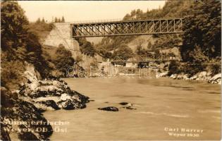 1930 Weyer, railway bridge. Carl Harrer photo