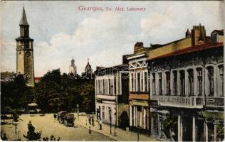Giurgiu, Gyurgyevó, Gyurgyó; Strada Alex. Lahovary / street view (EB)
