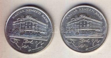 1993. 200Ft Ag "MNB" (2x) T:BU,2