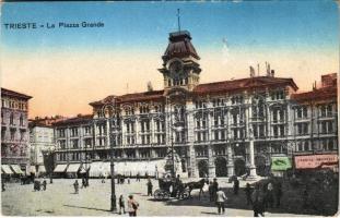 Trieste, Trieszt; La Piazza Grande / square (EK)