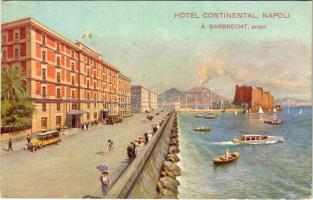 Napoli, Naples; Hotel Continental. A. Garbrecht propr. (EB)