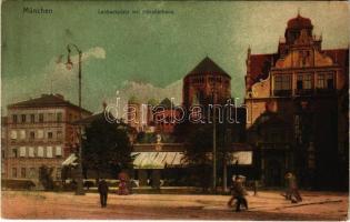 München, Munich; Lenbachplatz mit Künstlerhaus (EK)