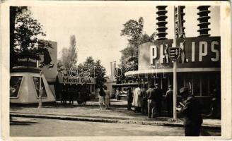 1947 Budapest, Budapesti Őszi Vásár, Meinl Gyula, Philips, Franck kávé pavilonok (EK)