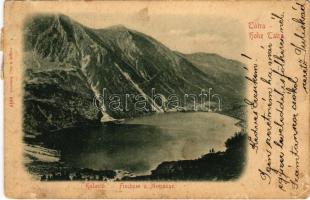 1900 Tátra, Magas-Tátra, Vysoké Tatry; Halastó / Fischsee u. Meerauge (EB)