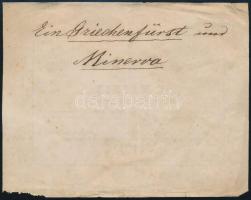 cca 1870-1880 Die Porzellain- und Steingutwaaren-Niederlage des S. Wagner, Oedenburg [Sopron], Grabe...