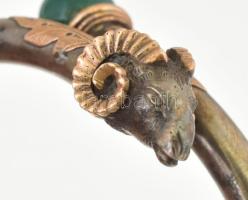 2 ezüst (Ag) nyaklánc + ezüst karkötő jelzettek, 37,73 g