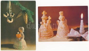 30 db MODERN motívumlap üdvözlőlap porcelánokkal és kerámiákkal / 30 modern greeting motive postcard...