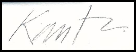 Kass János (1927-2010): Menyasszony (cím nélkül). Rézkarc, papír, jelzett. 11×4,5 cm