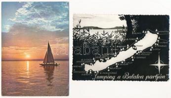 BALATON - 20 db modern képeslap