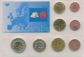 Vatikán 2006. 1c-2X (8xklf) próba Euró érme szettben T:UNC Vatican 2006. 1 Ceros - 2 Xeros (8xdiff) trial Euro coins in set C:UNC