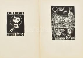 2 db ex libris mappa: 20 Latviesu gramatzimes. Riga, 1963, Latvijas valsts izdevnieciba, 4 sztl. lev...