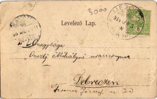 1914 Biharfüred, Stana de Vale, Stina de Vale; Sárkányzug a Szamos bazárban / Somes gorge (Rb)