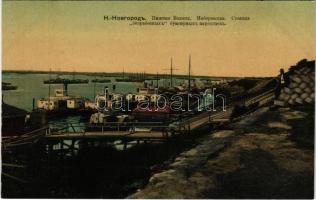 Nizhny Novgorod, steamship station, quay