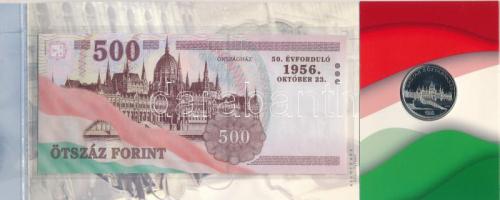 2006. 50Ft Cu-Ni "1956-os forradalom" első napi veret + 500Ft "1956-os forradalom&quo...